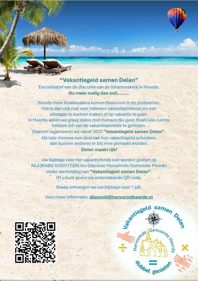 vakantiegeld delen